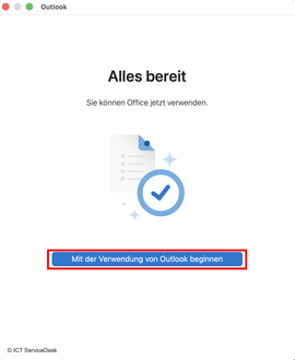 Mit der Verwendung von Outlook beginnen Mit der Verwendung von Outlook beginnen
