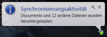 Abbildung Synchronisierungsaktivität