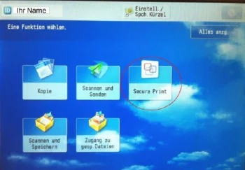 Secure Print