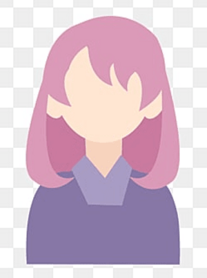 pngtree-pink-purple-hair-pretty-ladies-cartoon-character-icon-png-image_3237707
