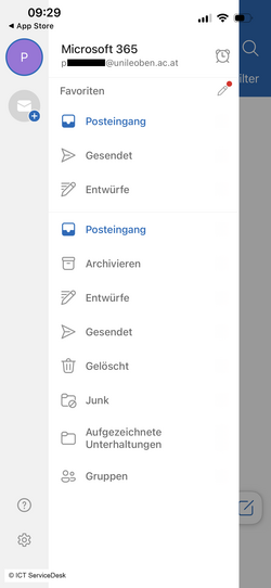 Die Einrichtung ist abgeschlossen.