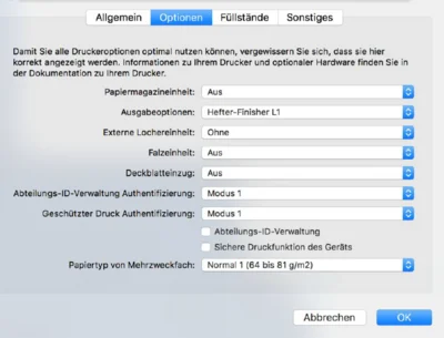 Optionen