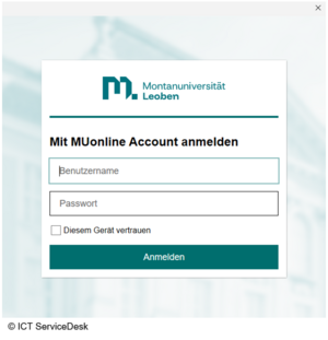 Abb.: MUonline Benutzer Anmeldung 10_MUonline_Benutzerabfrage