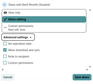 Abbildung dokumente teilen