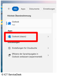 Abb.: Outlook im Startmenü 6_Outlook_im_Startmenue